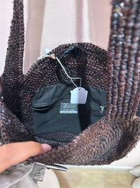 Atelier du Crochet Sac crochet marron TU 20/06
