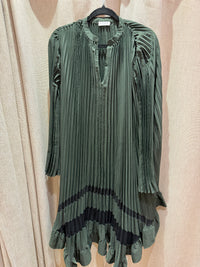 Robe Claudie Pierlot kaki T.38 04/10