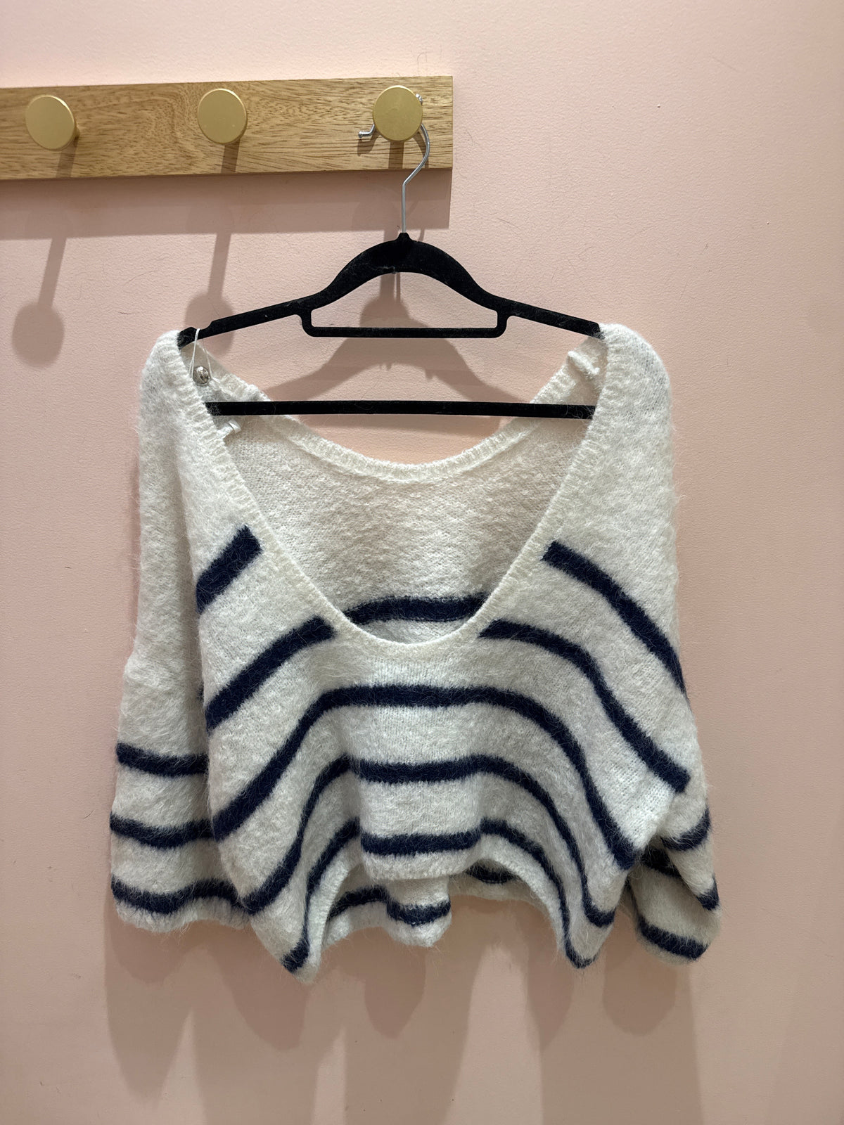 Pull court rayé T.S 20/06