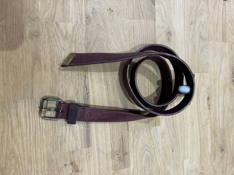 Ceinture Violette T.TU Cuir