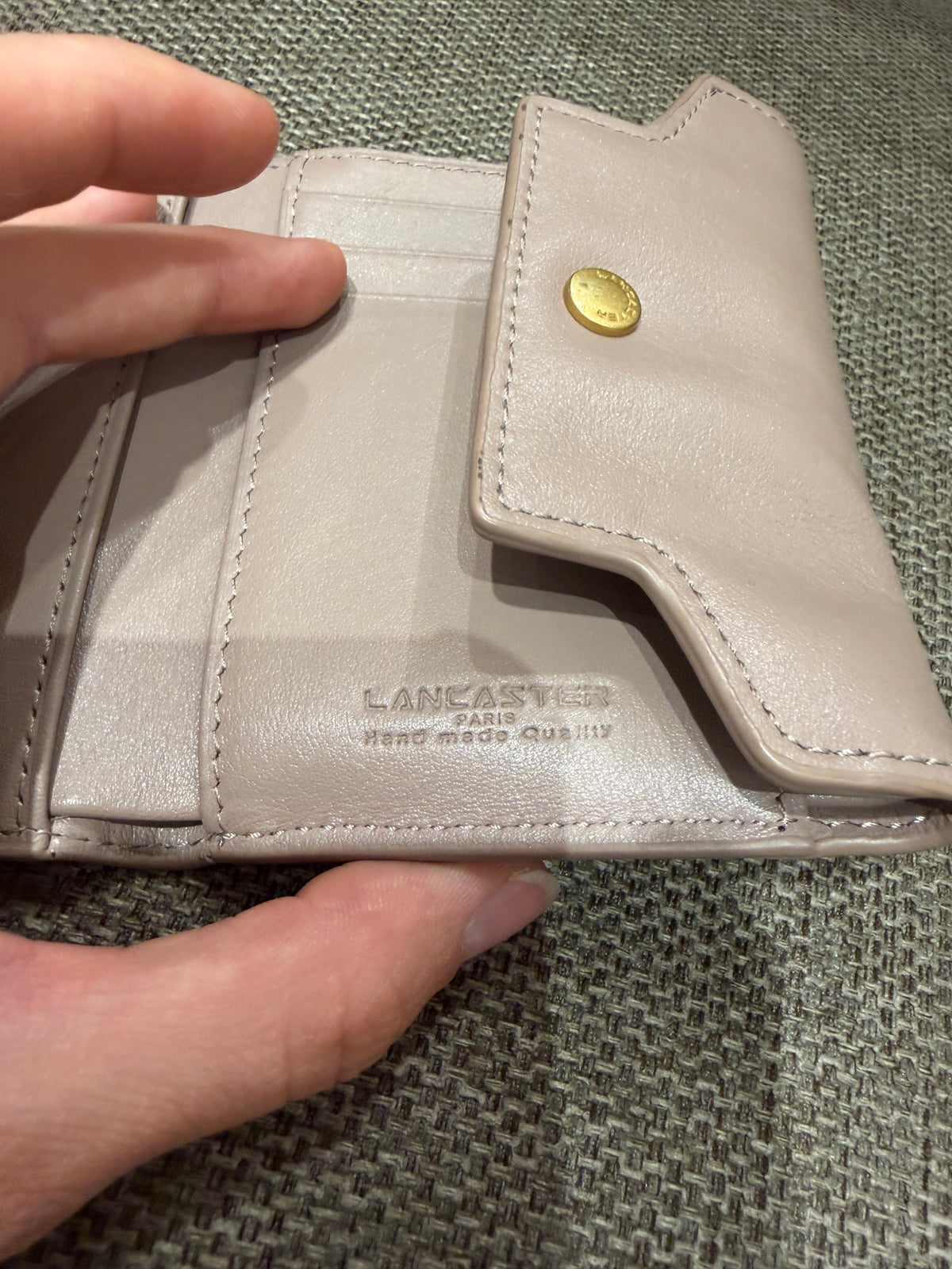 Porte-feuille taupe le tanneur 21/09