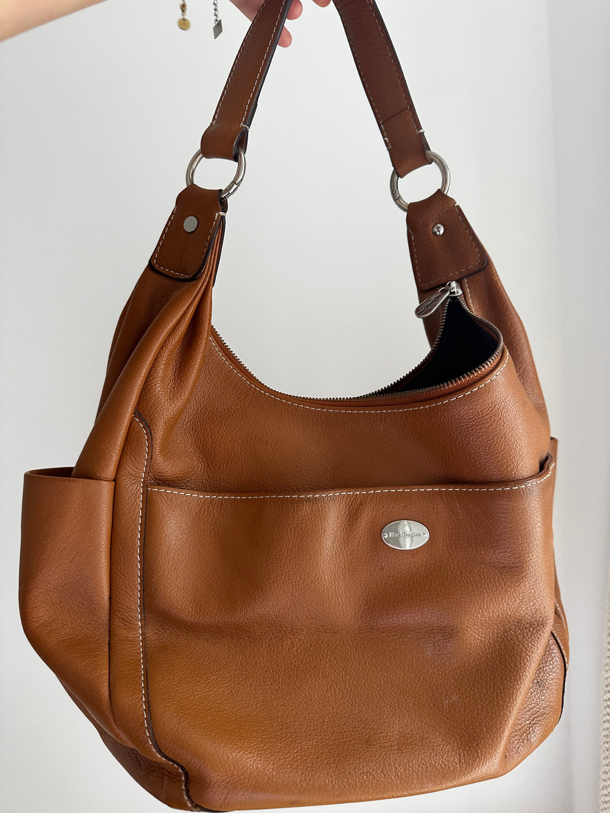 Sac mac Douglas cuir marron