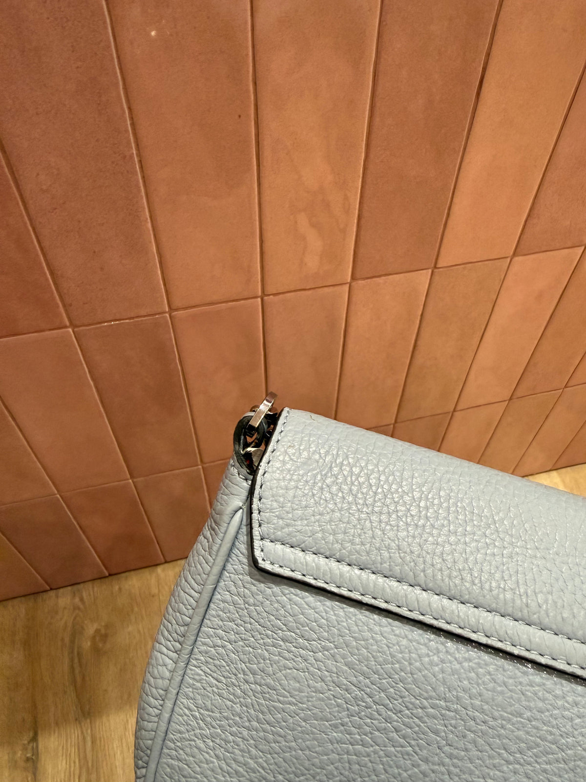 Sac lancel bleu ciel