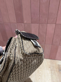 Sac beige Dior vintage colombus
