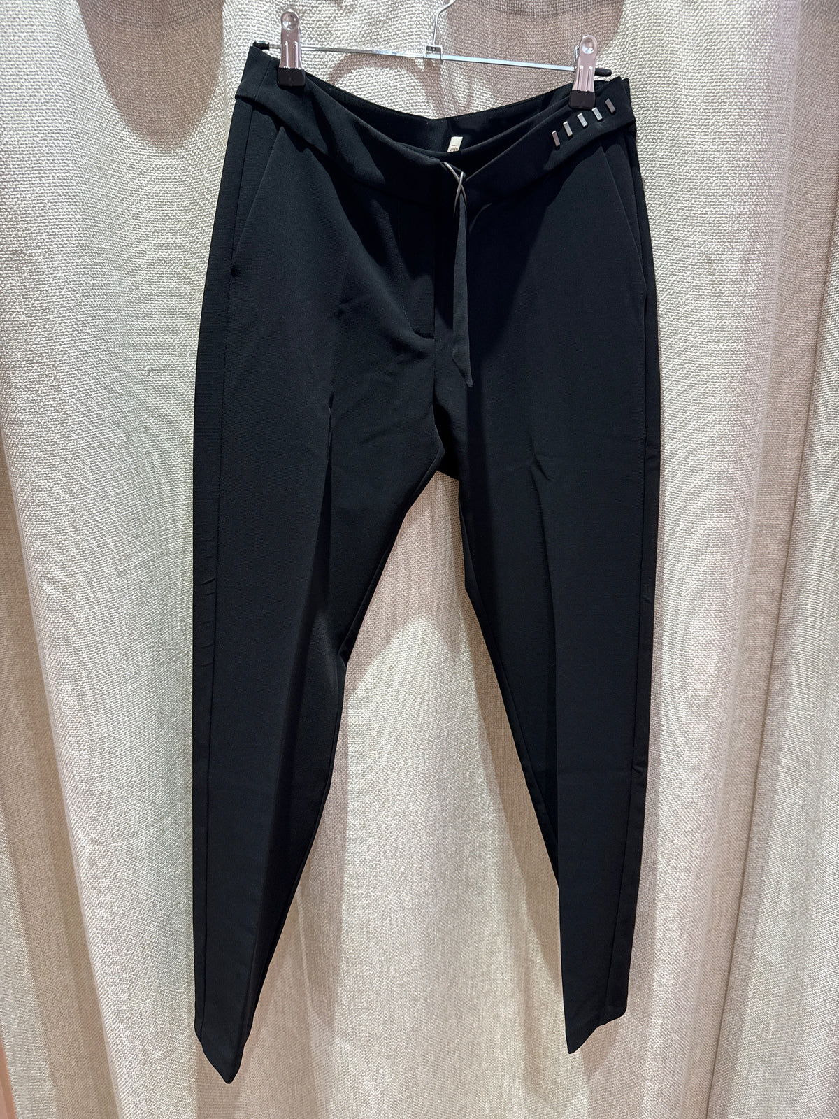 Pantalon noir détail ceinture i.code T.36