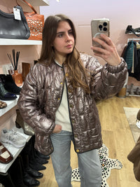 Veste blanche doré I.Code T.38