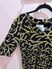 Robe Ba&sh noire et jaune T.L