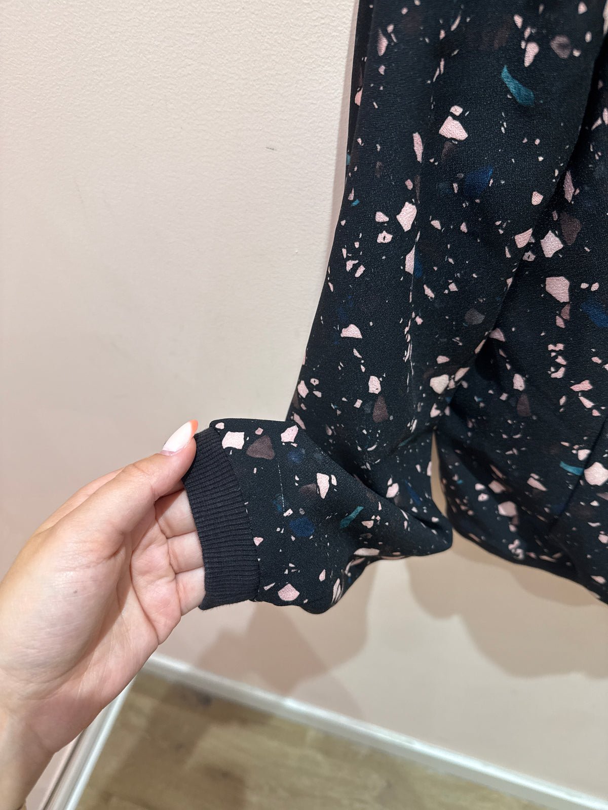 Bomber I.Code noir et rose T.S