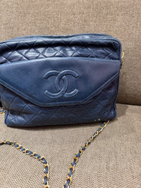 Sac Chanel caméra bleu nuit 23/09