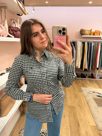 Chemise noir et blanc Ralph Lauren T.34 01/07
