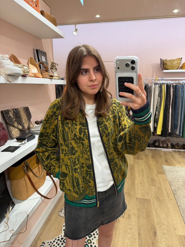veste bomber mes demoiselles T.S/M kaki 30/07