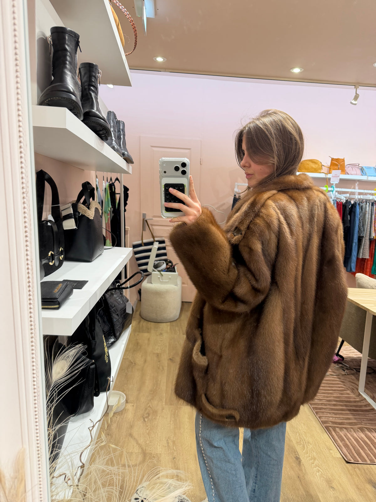 Manteau en vison Taille 44 26/08