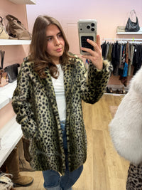 Manteau léopard · Fracomina · T.M 12/10