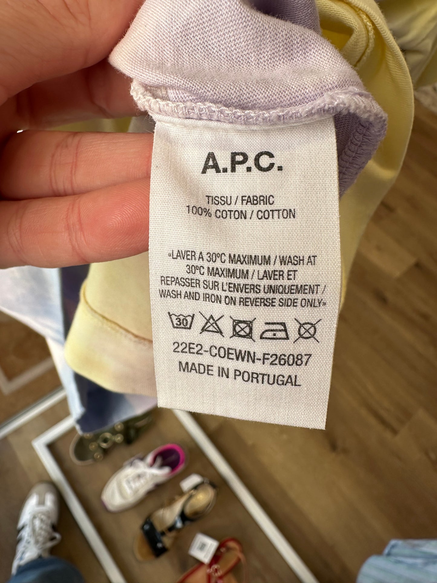 T-shirt APC T.M