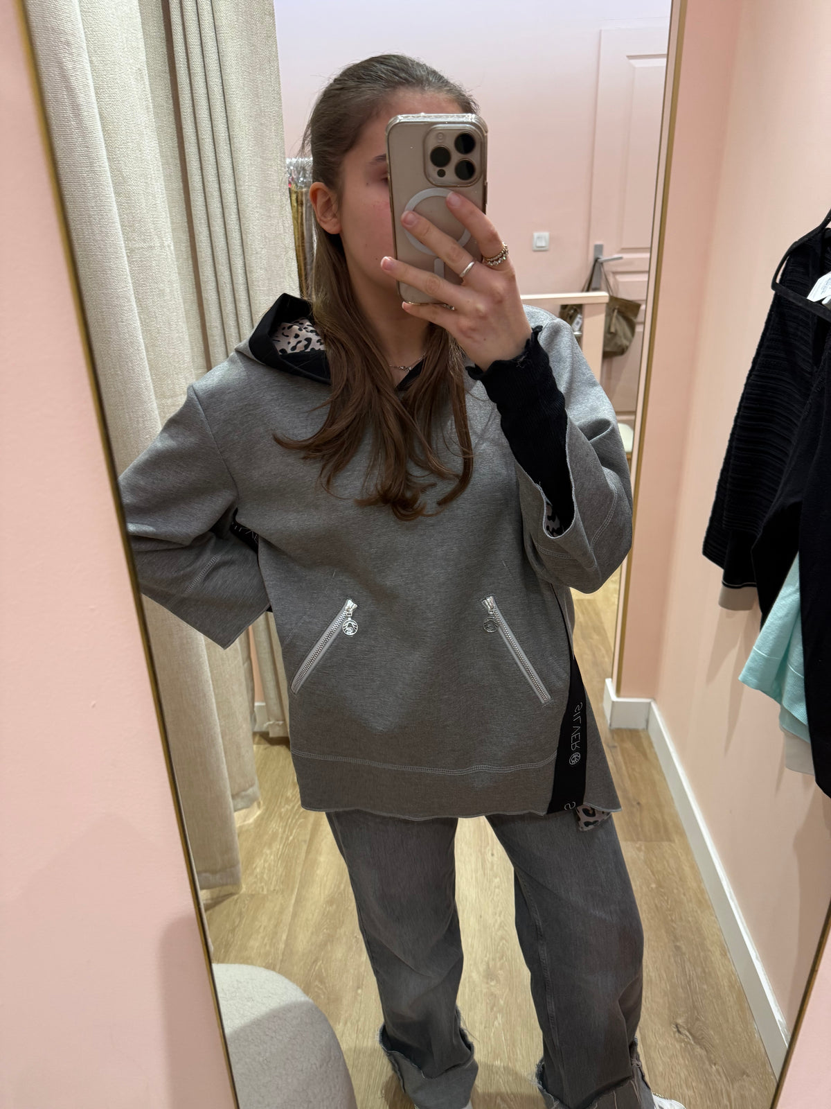 sweat gris sportalm Taille 40