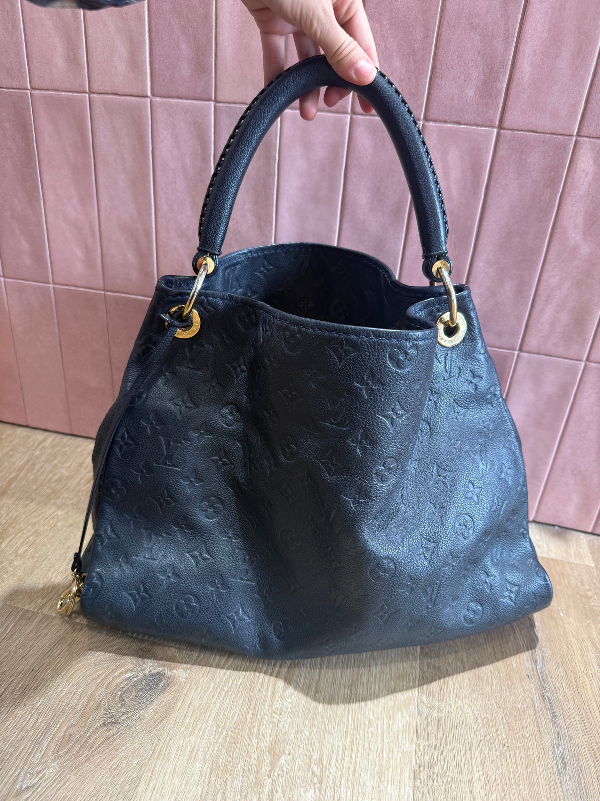 Sac Louis Vuitton empreinte MM Marine arsty 25/06