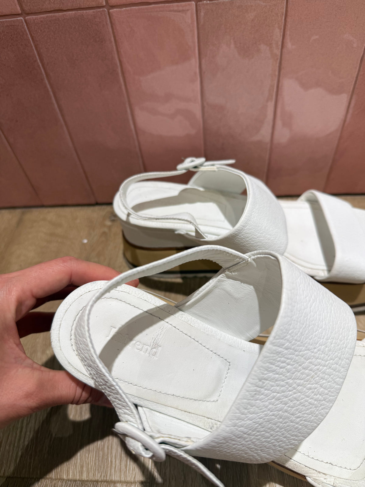 Sandales Intrend Blanc T.40 09/06