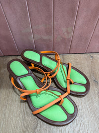 Sandales Jacquemus marron T.38 18/06