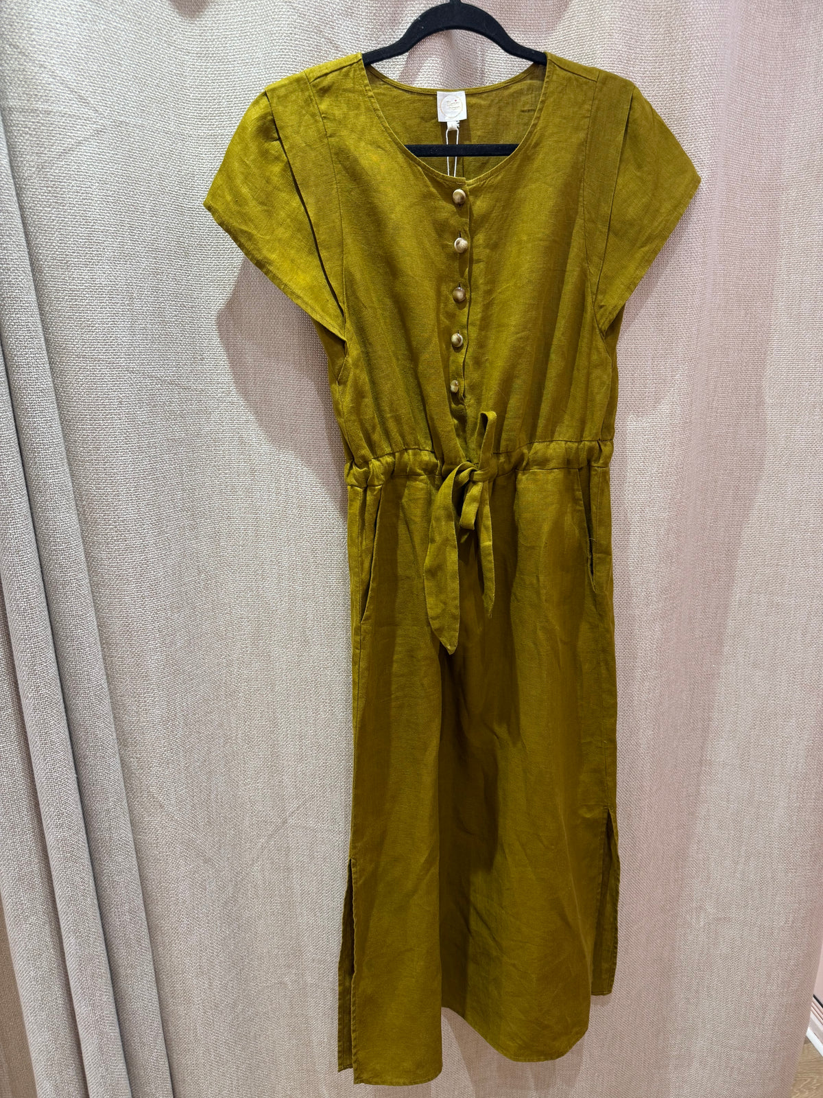 Robe verte des petits hauts neuf T.S 16/06