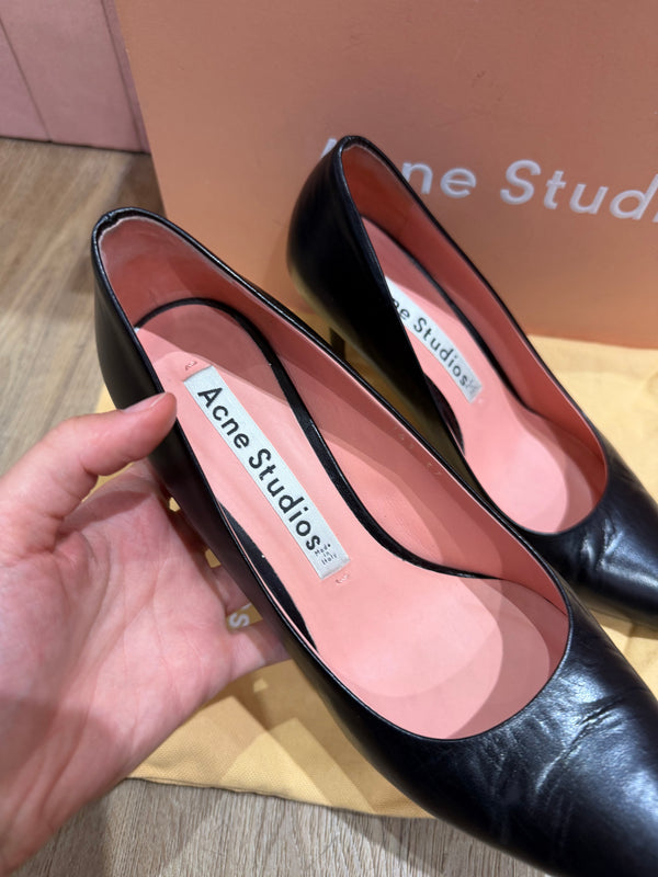 Escarpins noirs Acne Studios - T.37 07/10