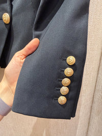 Blazer noir balmain T.36 22/09