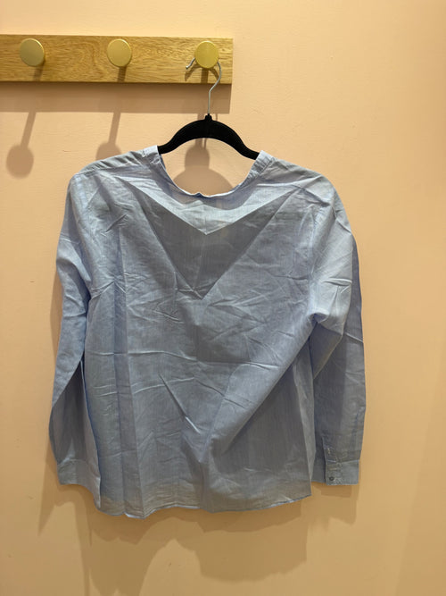 Gérard Darel - Chemise bleue à rayures - bleu rayé - 42