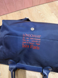 Sac Longchamp bleu marine 08/08