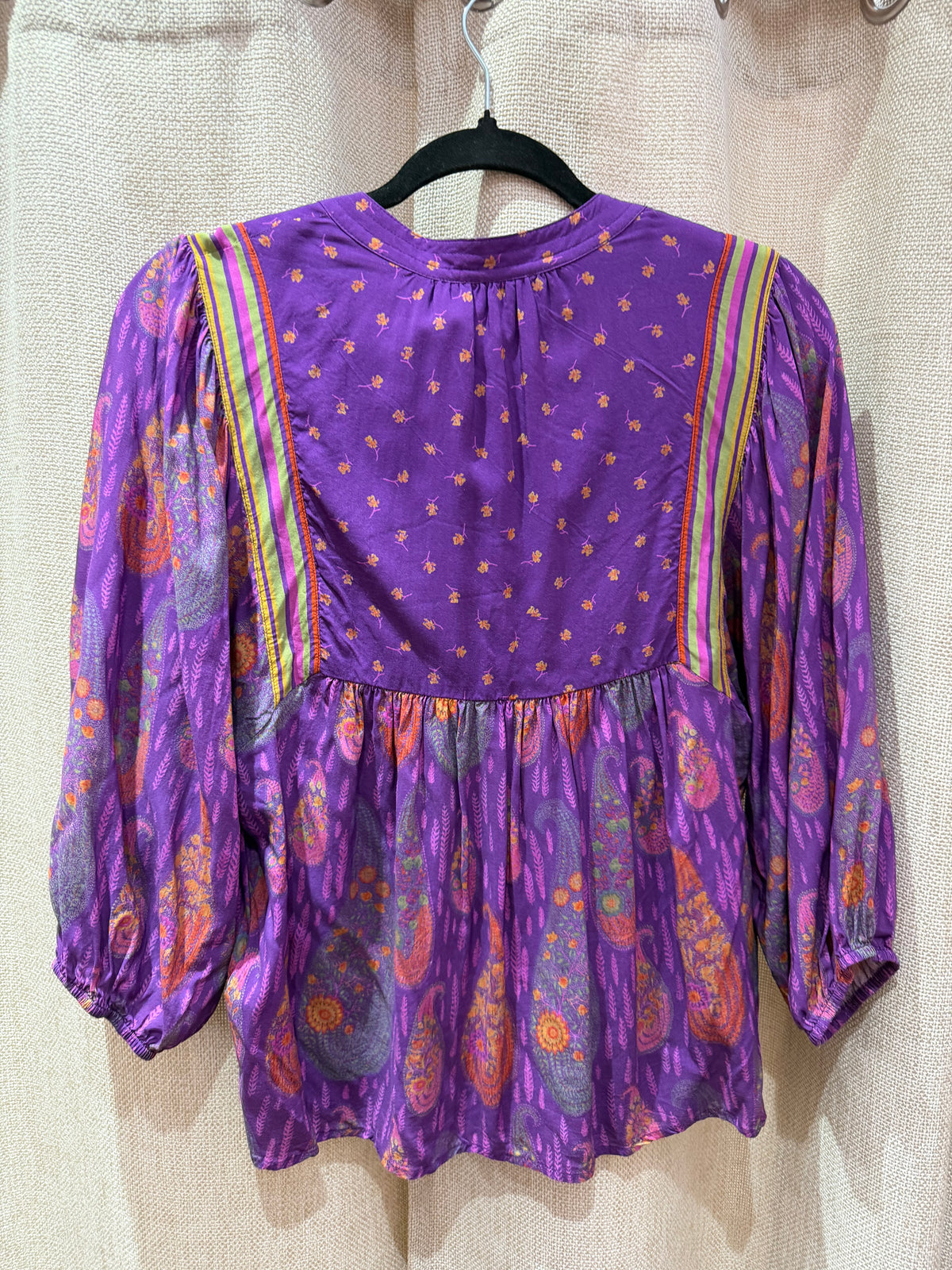 Blouse rose et violette Ba&sh T.S 05/09
