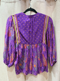 Blouse rose et violette Ba&sh T.S 05/09