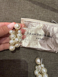 Boucles perles Francine Bramli TU 20/06