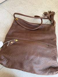 Sac marron en cuir la bagagerie 16/08