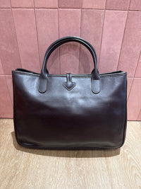 Sac marron en cuir Longchamp