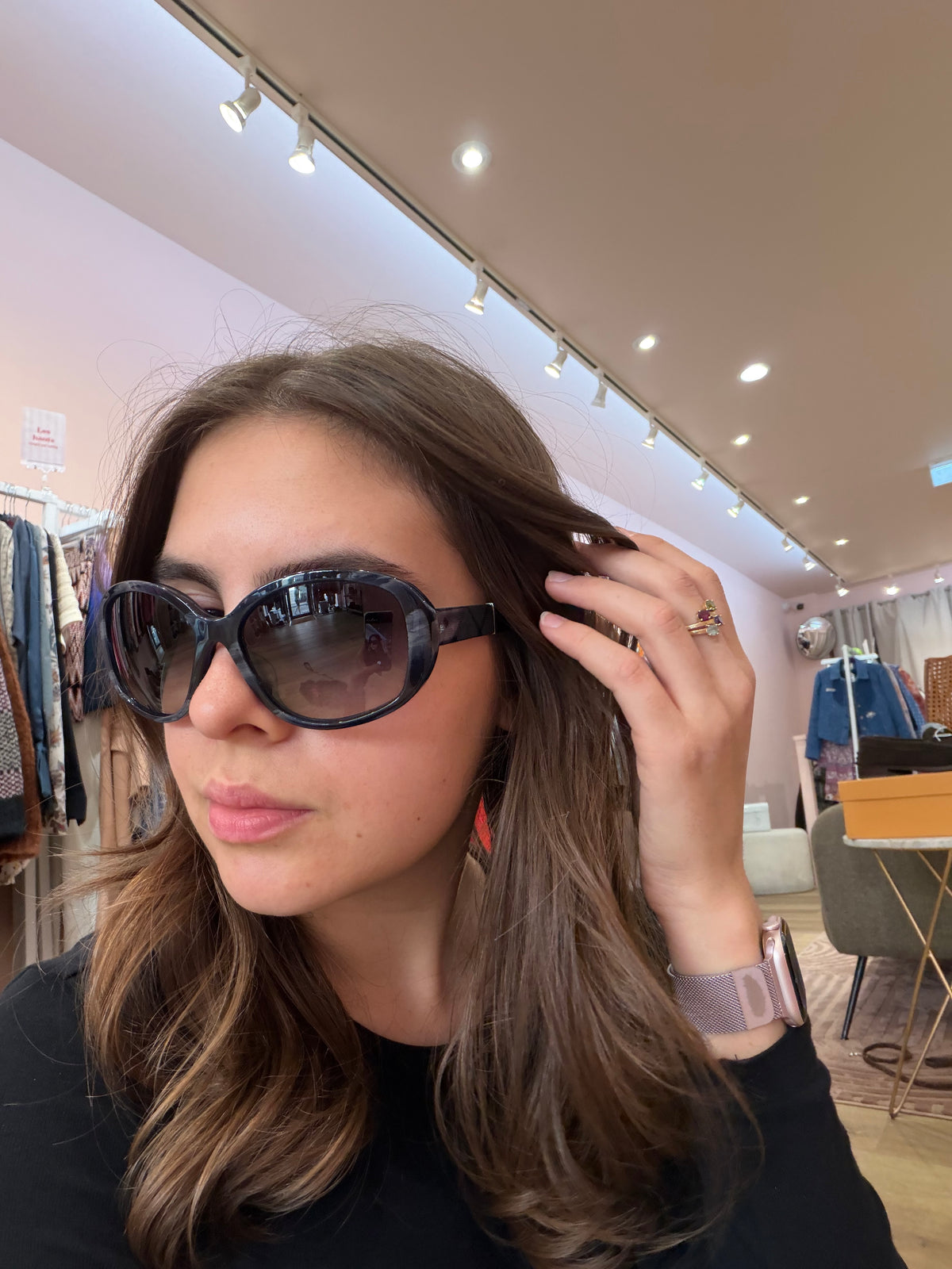 Lunettes Burberry bleu marine 17/09