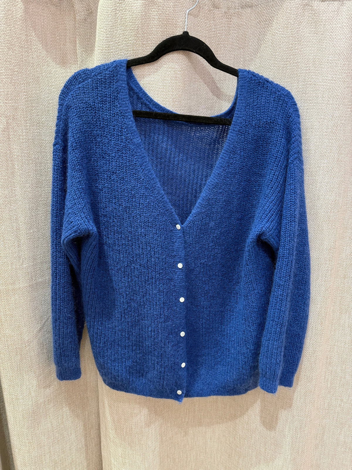 Pull bleu maille Maison 123 T.M