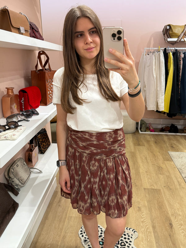 Jupe rouge Ba&sh T.38 12/07
