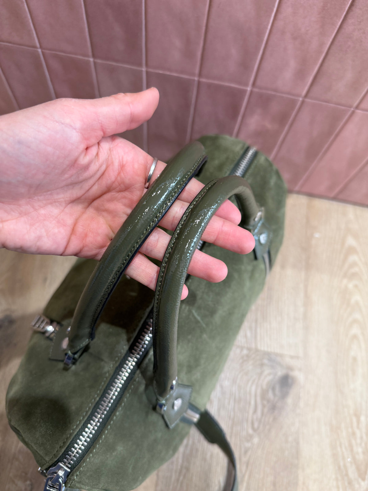 Sac Zadig et voltaire kaki 27/05