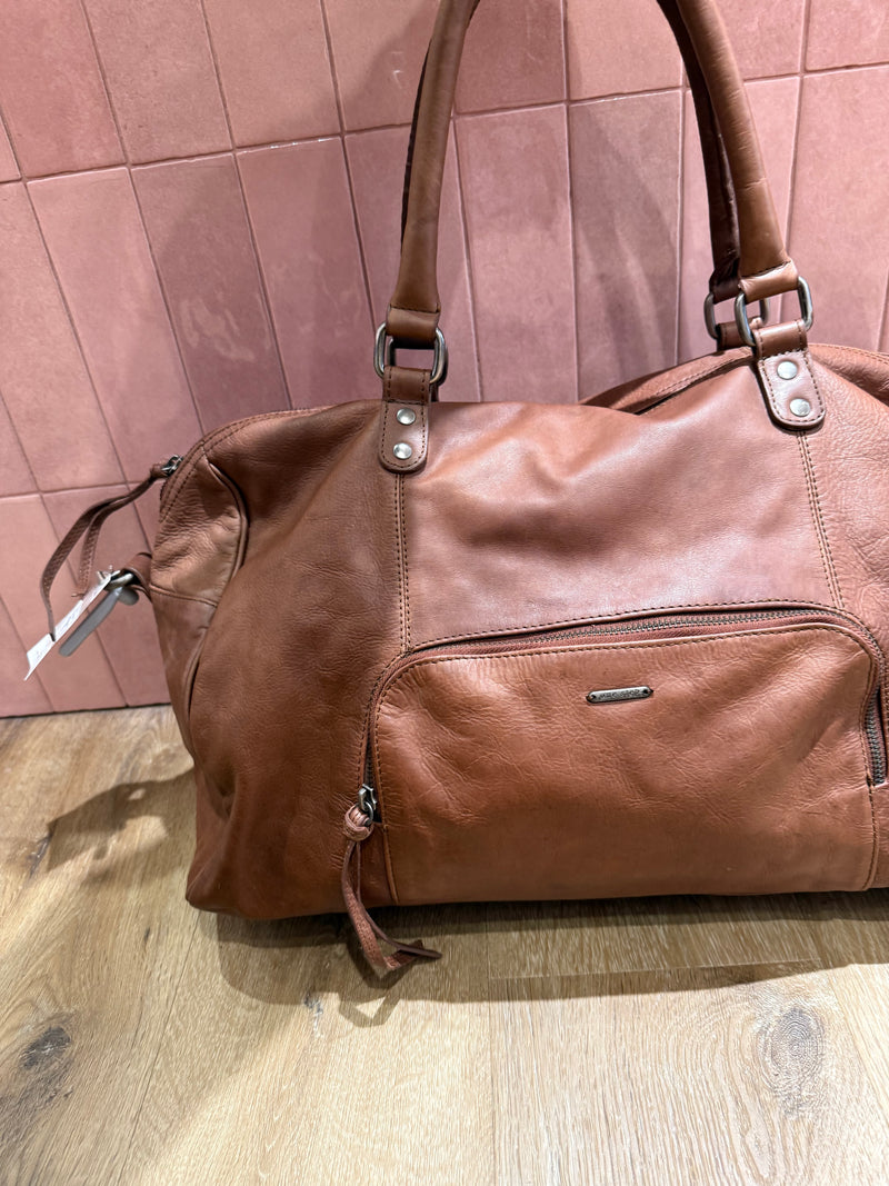 Sac en cuir marron One Step