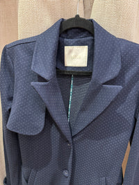 Trench bleu marine motif blanc I.Code 38