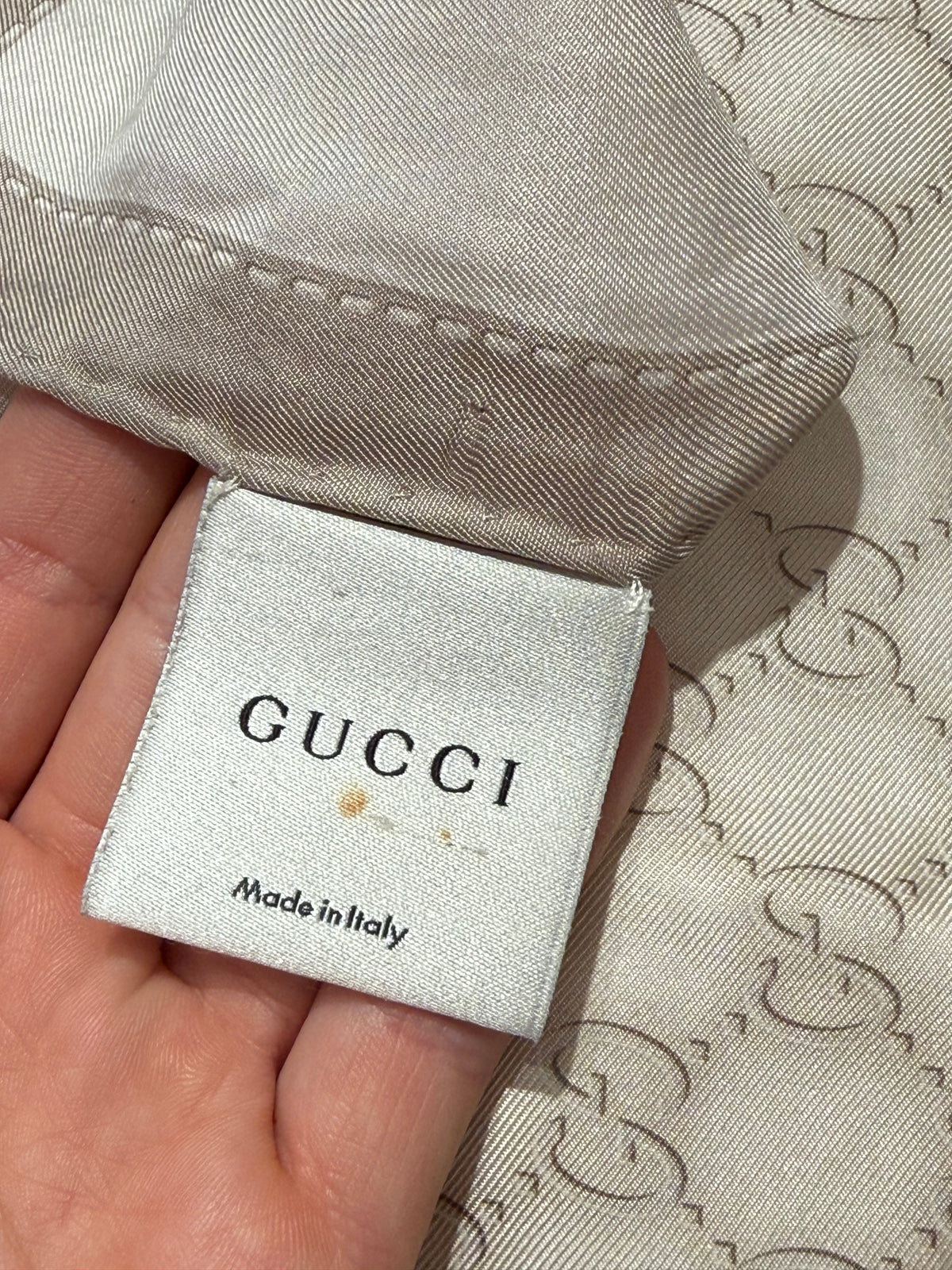 Foulard en soie Gucci