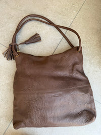 Sac marron en cuir la bagagerie 16/08
