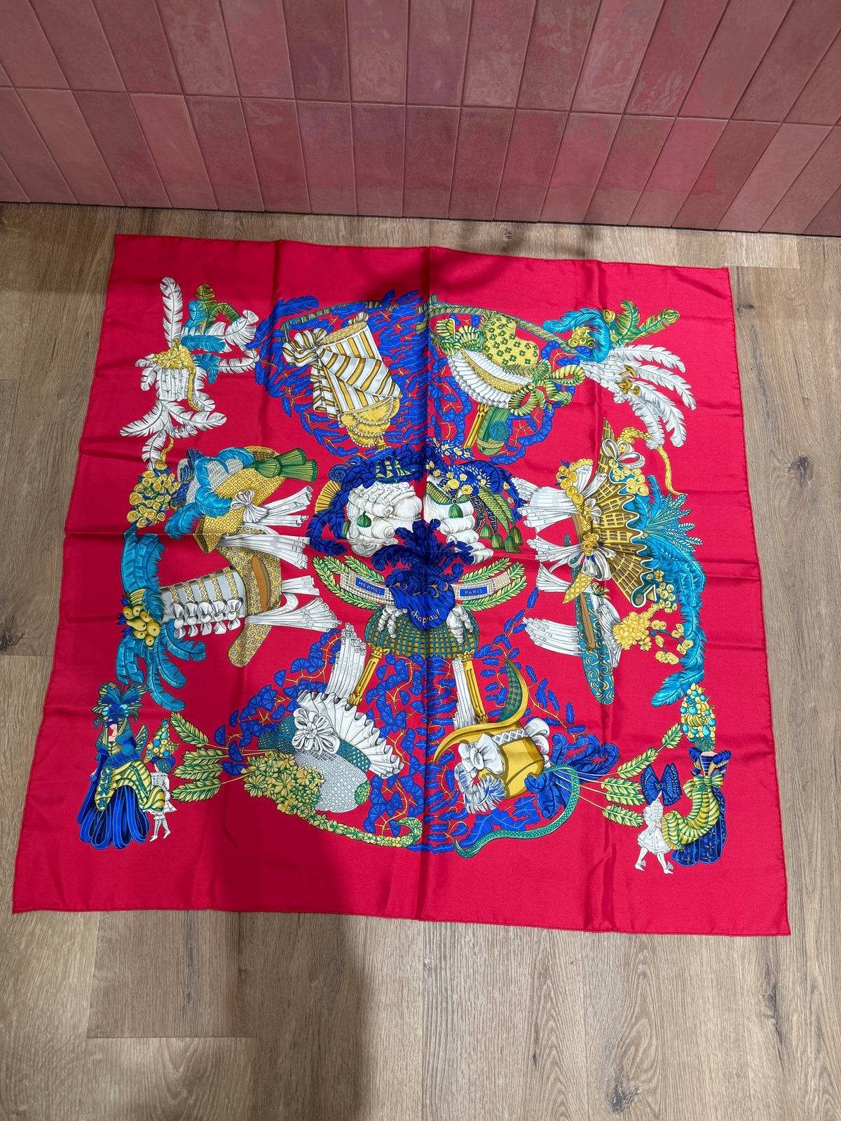 Foulard Hermès en soie