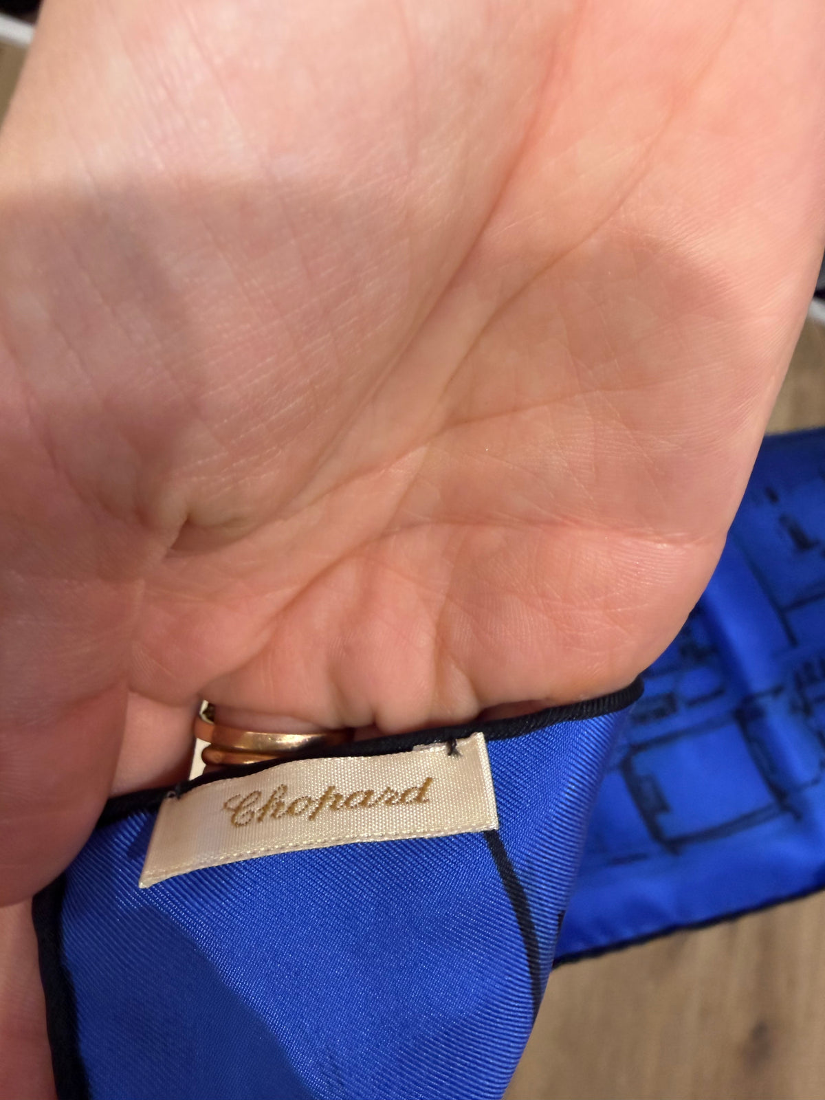 Foulard Chopard soie 20/10