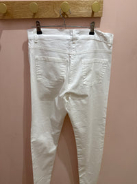 Pantalon blanc ciré T.42