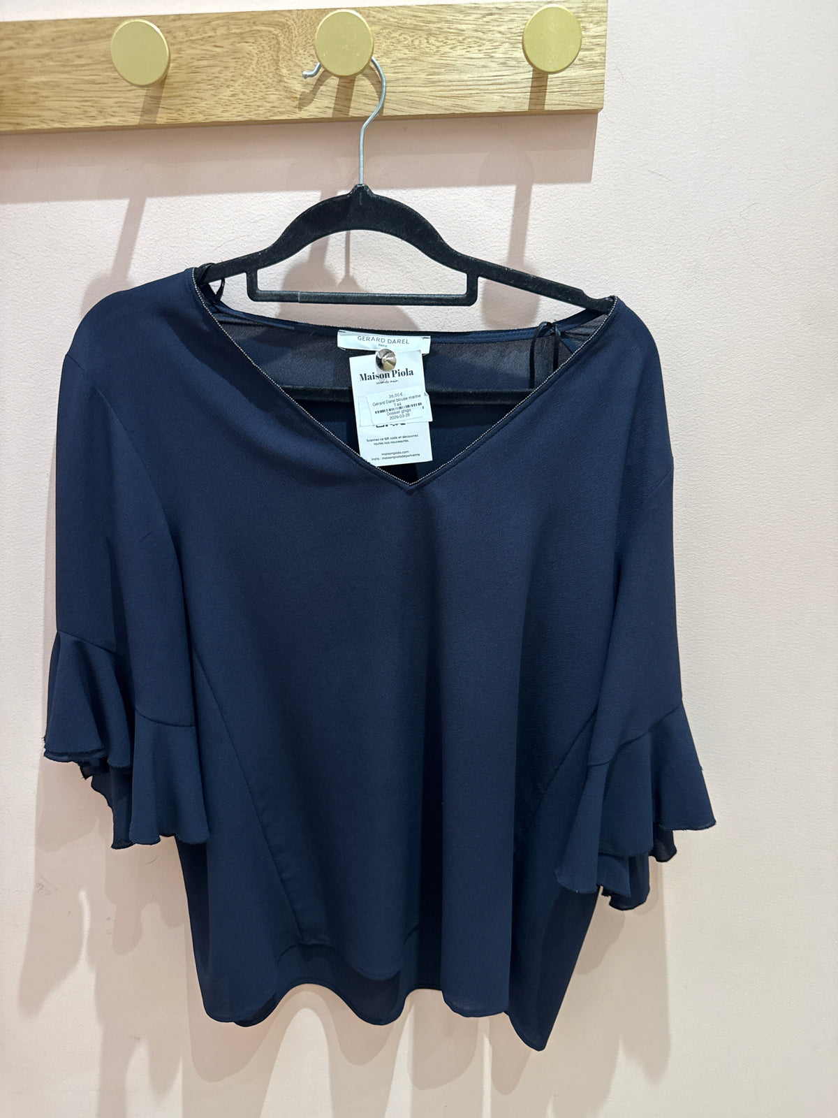 Gérard Darel blouse marine T.44