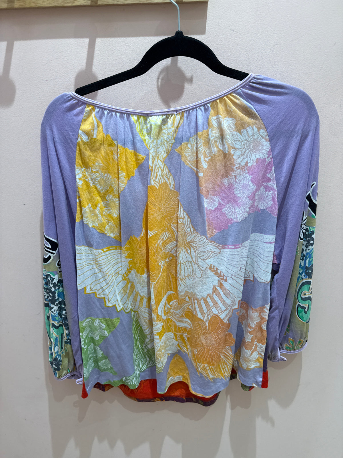 Blouse Custo rouge et violette T.L