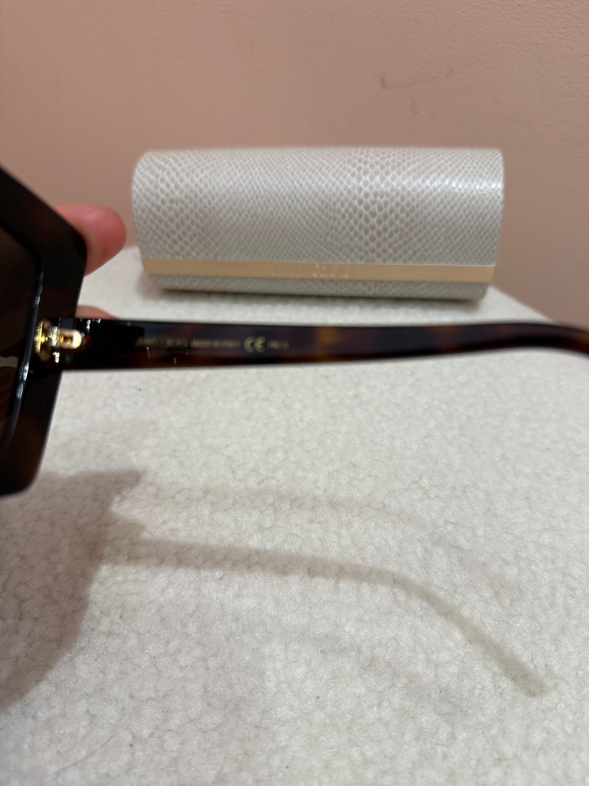 Lunettes Jimmy choo marron