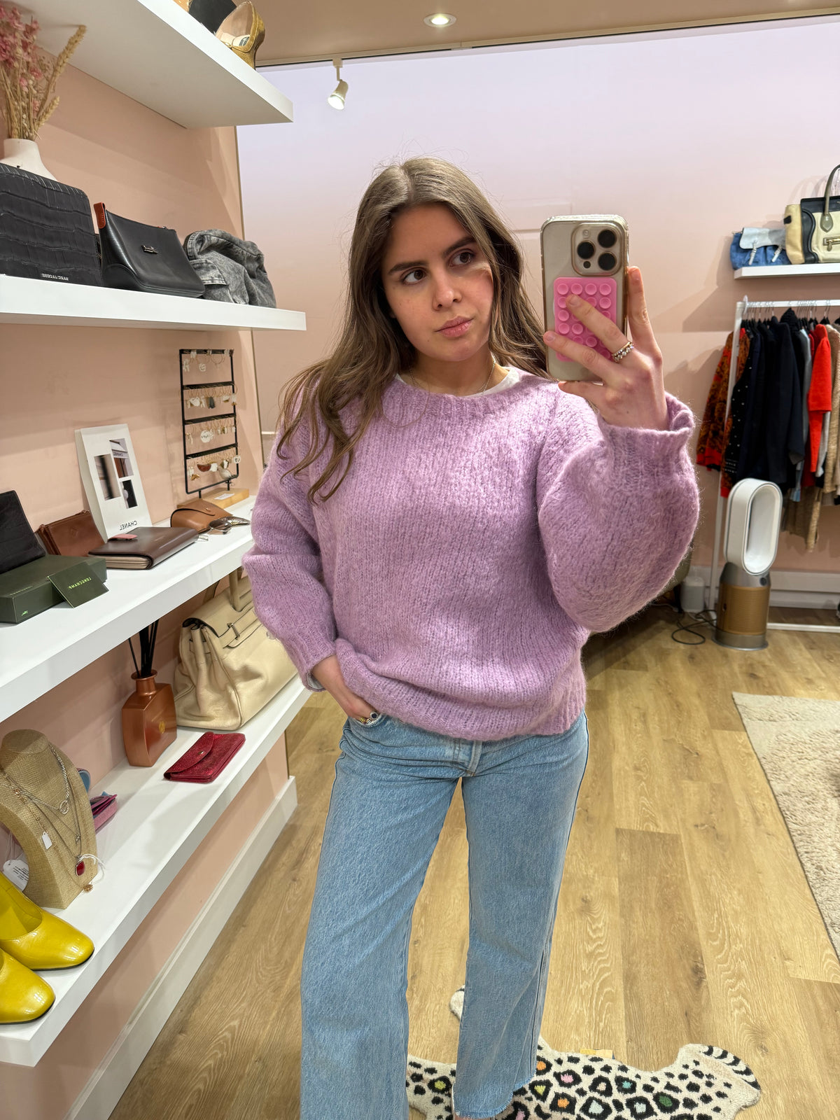 Pull violet Maje T.S