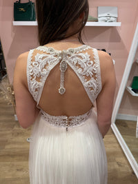 Robe pronovias T.36/38 blanche 10/06