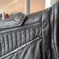 Veste en cuir Naf Naf T.38
