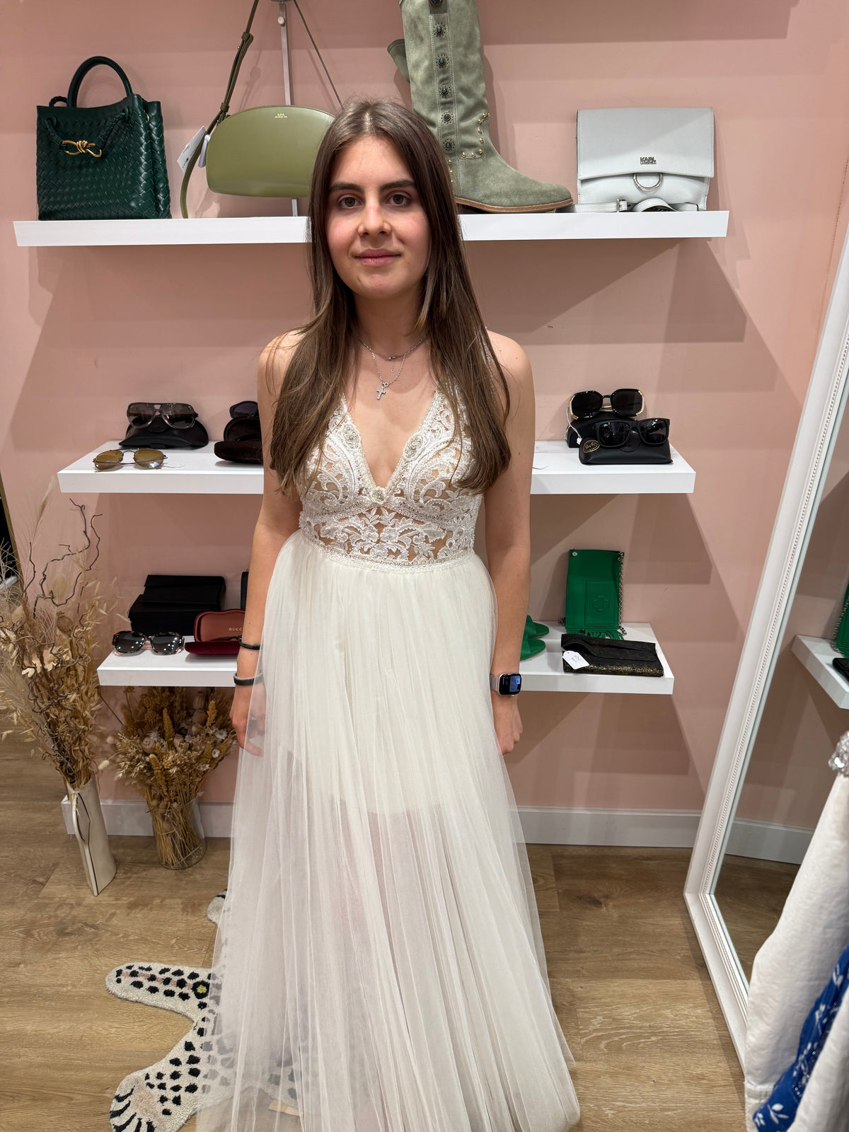 Robe pronovias T.36/38 blanche 10/06